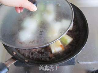 干贝虎皮冬瓜的做法步骤:7