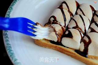棉花糖厚片的做法步骤:6