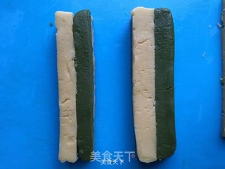 双色格子饼干的做法步骤:9