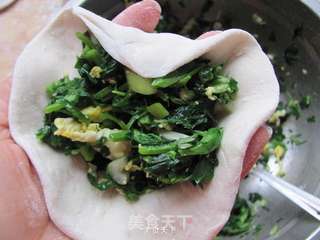 叶形苜蓿素包的做法步骤:7