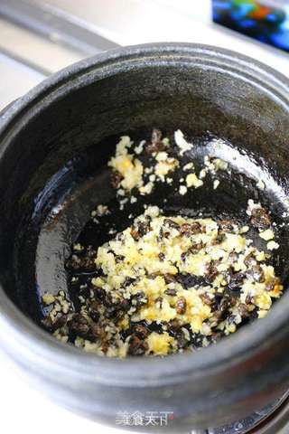 干锅豆豉花菜的做法步骤:6