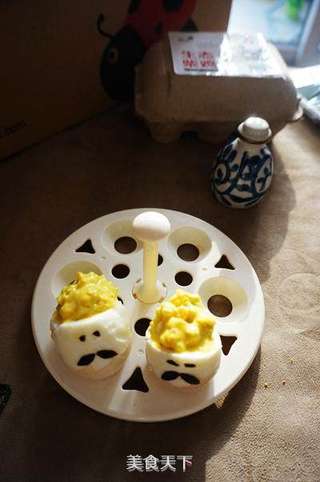黑椒魔鬼蛋的做法步骤:11