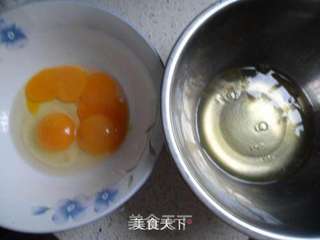 炼乳樱花蛋糕的做法步骤:3