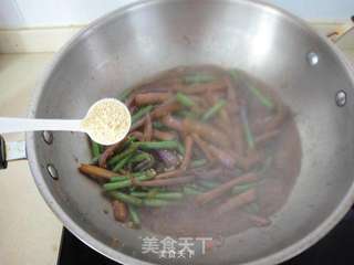 蚝油豇豆茄子的做法步骤:10