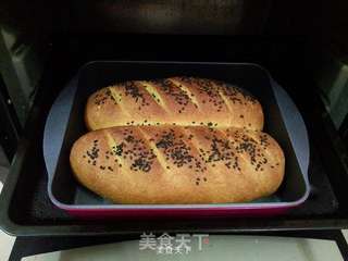 奶香全麦面包的做法步骤:14
