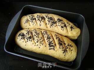 奶香全麦面包的做法步骤:12
