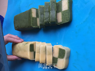 双色格子饼干的做法步骤:11