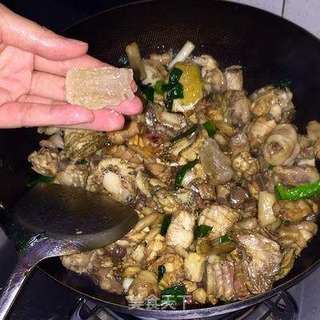 鲍鱼炆鸡的做法步骤:15