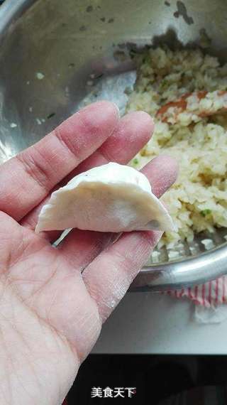 土豆素馅饺子的做法步骤:9