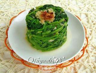 蒜香菠菜塔的做法步骤:7
