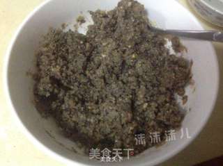 椒盐酥饼(自制椒盐芝麻馅)的做法步骤:11