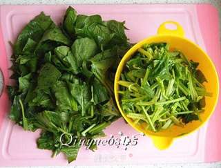 蒜香菠菜塔的做法步骤:2