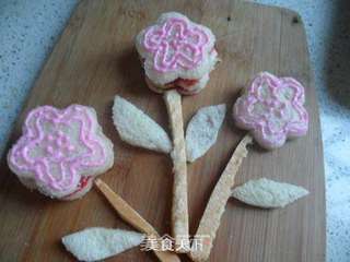 糖霜花儿吐司的做法步骤:12
