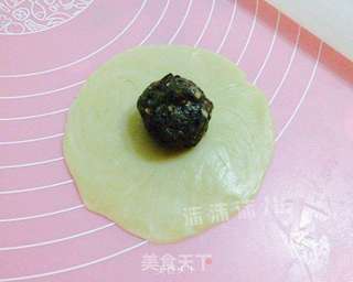 椒盐酥饼(自制椒盐芝麻馅)的做法步骤:31