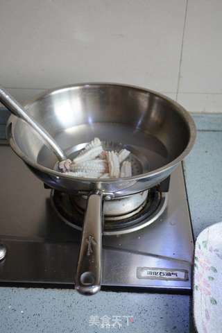【姜健宝】姜汁鱿鱼卷的做法步骤:5