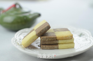 “手镯”双色饼干的做法步骤:12