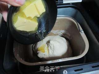 花生酱手撕面包的做法步骤:2