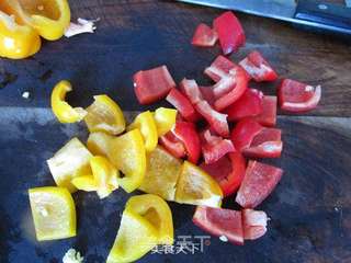 彩椒羊肉串的做法步骤:4