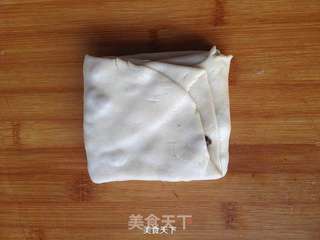千层肉渣饼的做法步骤:8