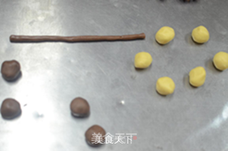 “手镯”双色饼干的做法步骤:8