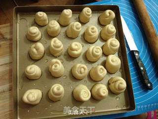 姜健宝试用【姜汁脆底小面包】的做法步骤:16