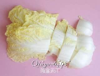 辣白菜拌纳豆的做法步骤:2