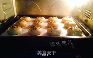 椒盐酥饼(自制椒盐芝麻馅)的做法步骤:36