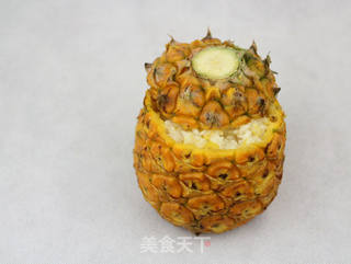 傣族菠萝饭的做法步骤:7