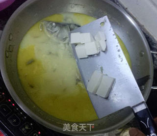养颜补气靓汤之: 鲫鱼鲜笋豆腐汤的做法步骤:18