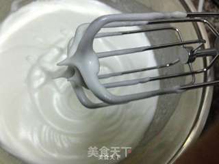胡萝卜咸戚风的做法步骤:6