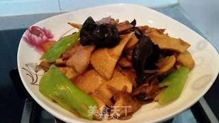 竹笋炒肉的做法步骤:6