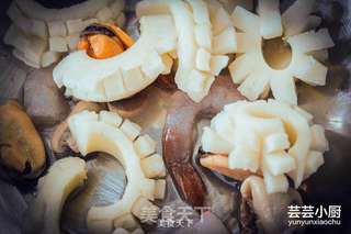 冬瓜海鲜煮【芸芸小厨】的做法步骤:2