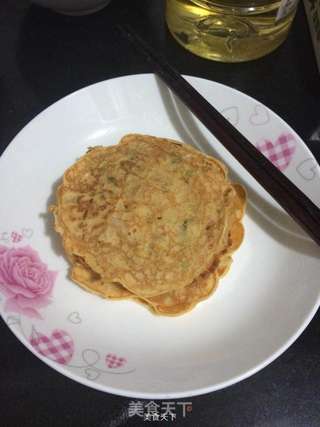 泡菜鸡蛋饼的做法步骤:5