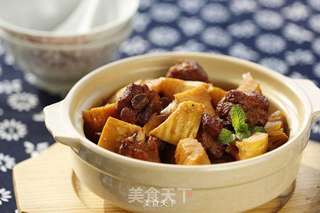 排骨烧冬笋的做法步骤:11
