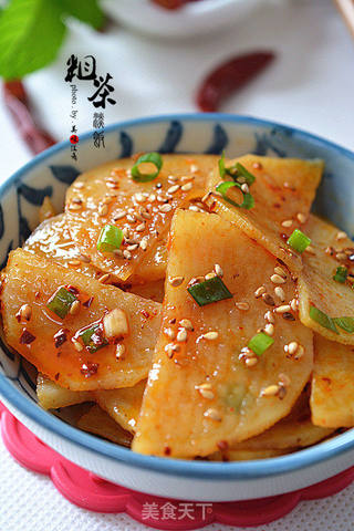 凉拌香辣土豆片的做法步骤:6