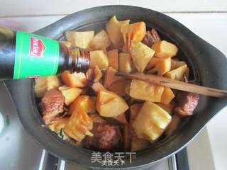 排骨烧冬笋的做法步骤:10
