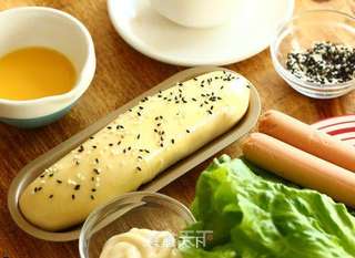 早餐首选——热狗面包的做法步骤:9