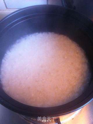 香菇滑鸡煲仔饭的做法步骤:13
