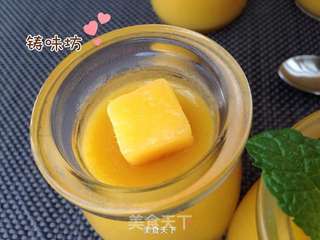 情迷芒果季!【椰香芒果布丁】的做法步骤:11