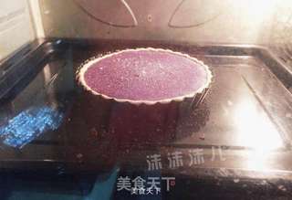 椰奶紫薯派的做法步骤:19