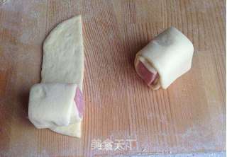 火腿卷面包超软小餐包的做法步骤:4