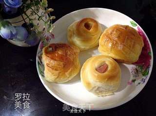 火腿卷面包超软小餐包的做法步骤:6