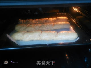 低糖全麦长棍面包的做法步骤：8