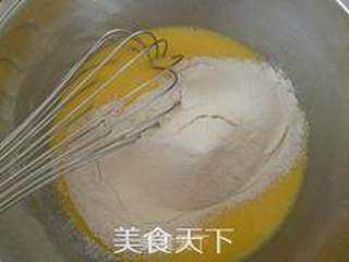 干果戚风蛋糕的做法步骤:3
