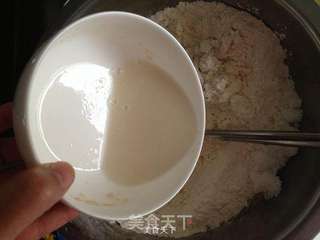 香葱肉松面包卷的做法步骤:3