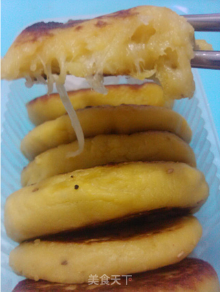 薯香马苏糯米饼的做法步骤:8