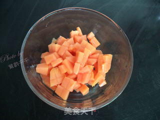 姜健宝试用【姜汁木瓜可丽饼卷】的做法步骤:8