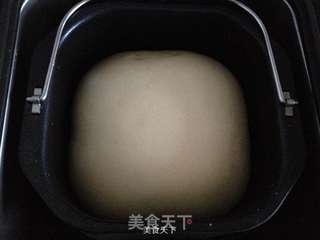 香葱肉松面包卷的做法步骤:8