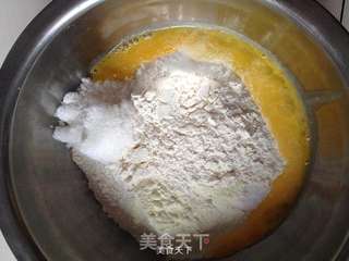 香葱肉松面包卷的做法步骤:2