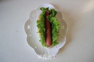 热狗的做法步骤:9